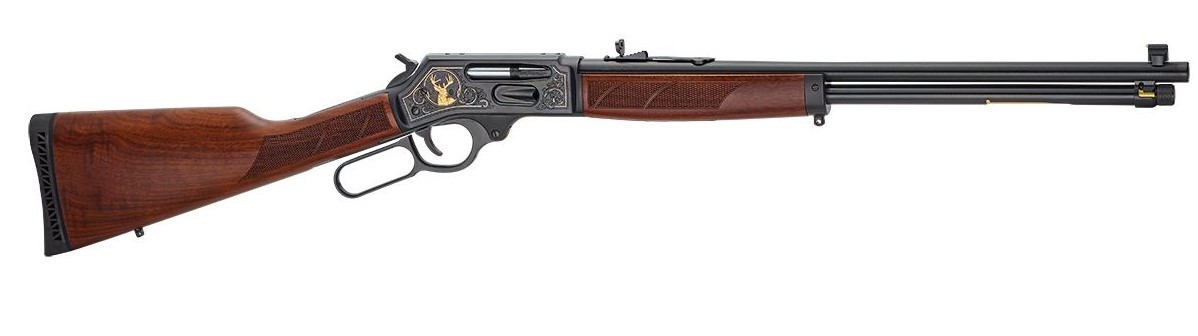 HENRY BRASS WILDLIFE EDITION .30-30 WIN 4RD 22IN BARREL H009BGWL - 556 Black Friday Promotion